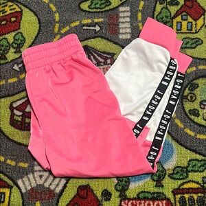Jordan Pink and White Sweatpants for Active Comfort